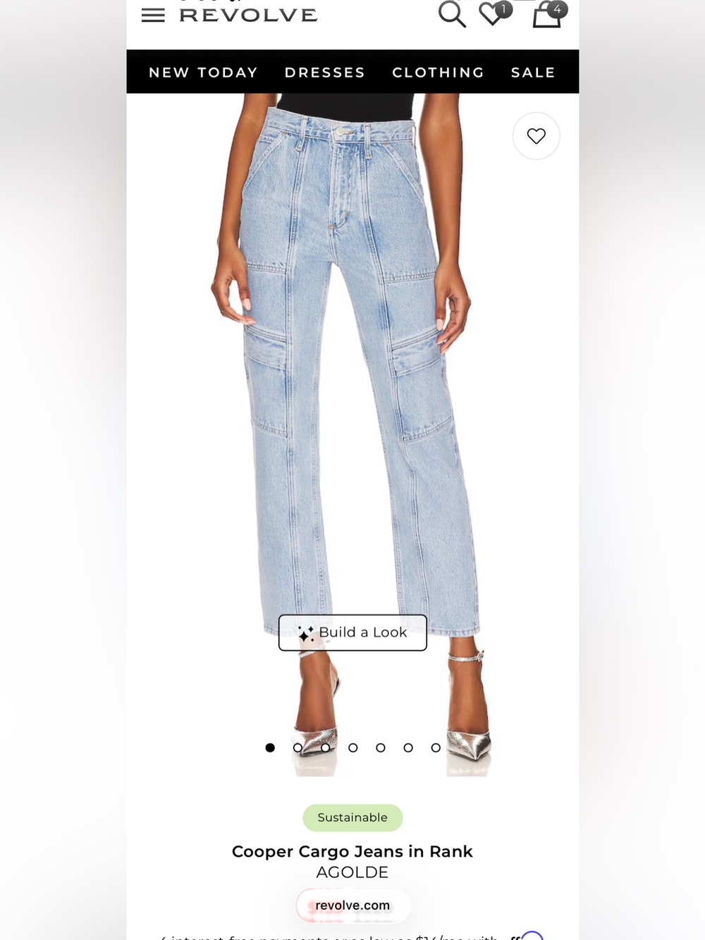Agolde COOPER Cargo Jeans